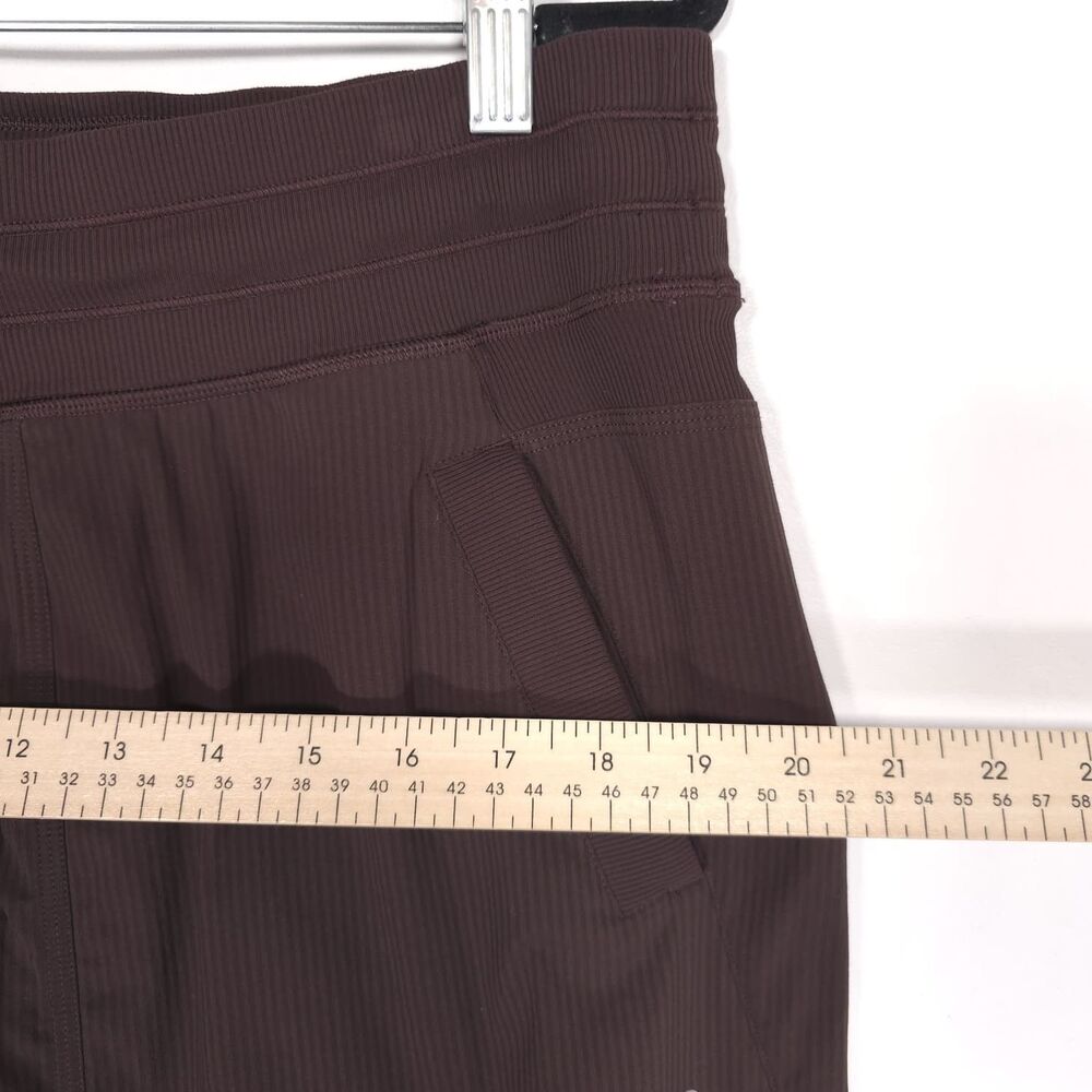 LULULEMON Dance Studio Crop II Pants Women 12 Stretch Drawstring Athletic - Picture 5 of 12